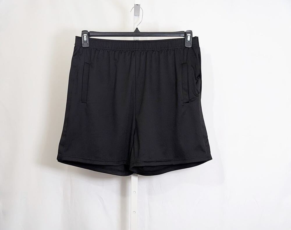Deyeek Shorts Black Tear Away Side Snap Pockets Post Surgery Men's Size XL